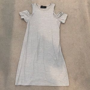 Cold shoulder dress